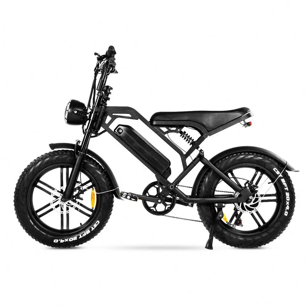 V20 Eu Warehouse Mountain Electric Bike Fat Tire Ebike