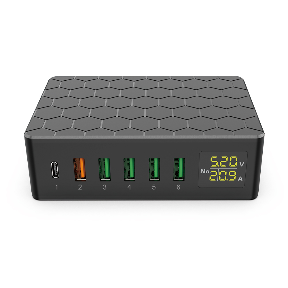 Зарядное устройство с USB-портами, 1 порт, 30 Вт, зарядное устройство PD, портативное зарядное устройство с несколькими USB-портами