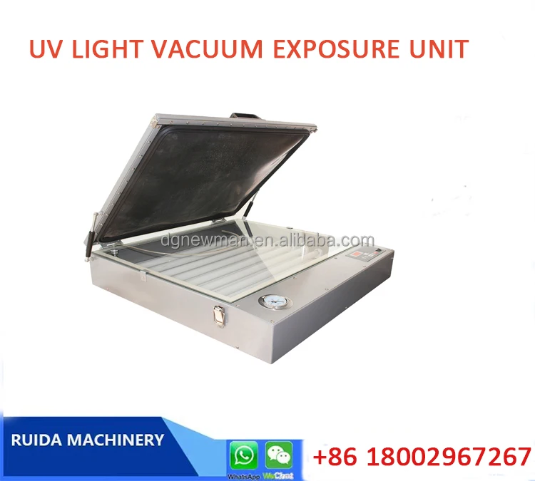 UVライトバキューム露光ユニット | 半自動型500x600mmスクリーン印刷機器
