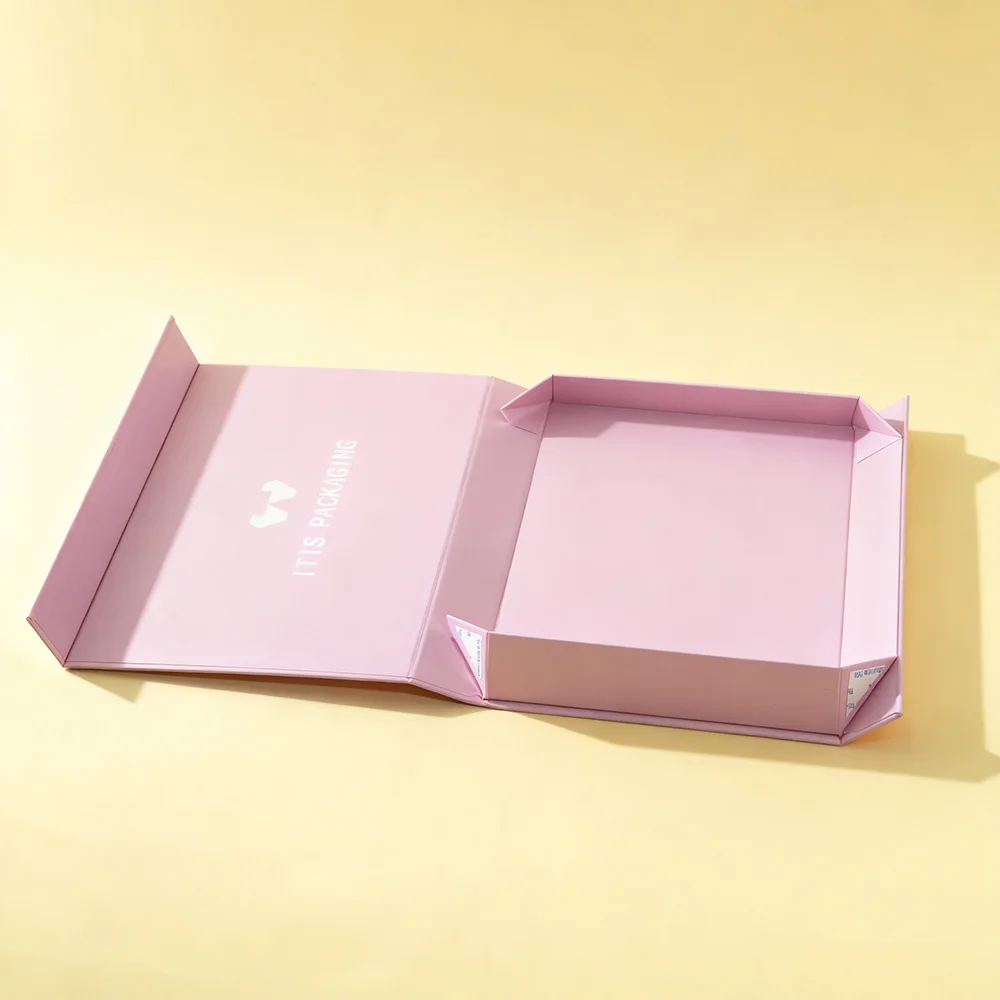 크리스마스 선물 상자 - 축제 테마 접이식 종이 상자 - 연휴 기념 선물용