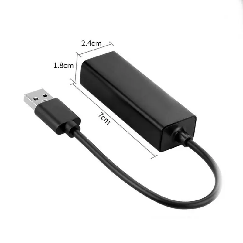 USB 2.0 LAN adapter lan to usb adapter for laptop or MAC NIC-U2-02