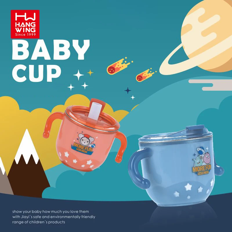 
 Мультяшные дизайнерские детские товары 304 прочная бутылка для питья из нержавеющей стали 180 мл детская чашка для молока  