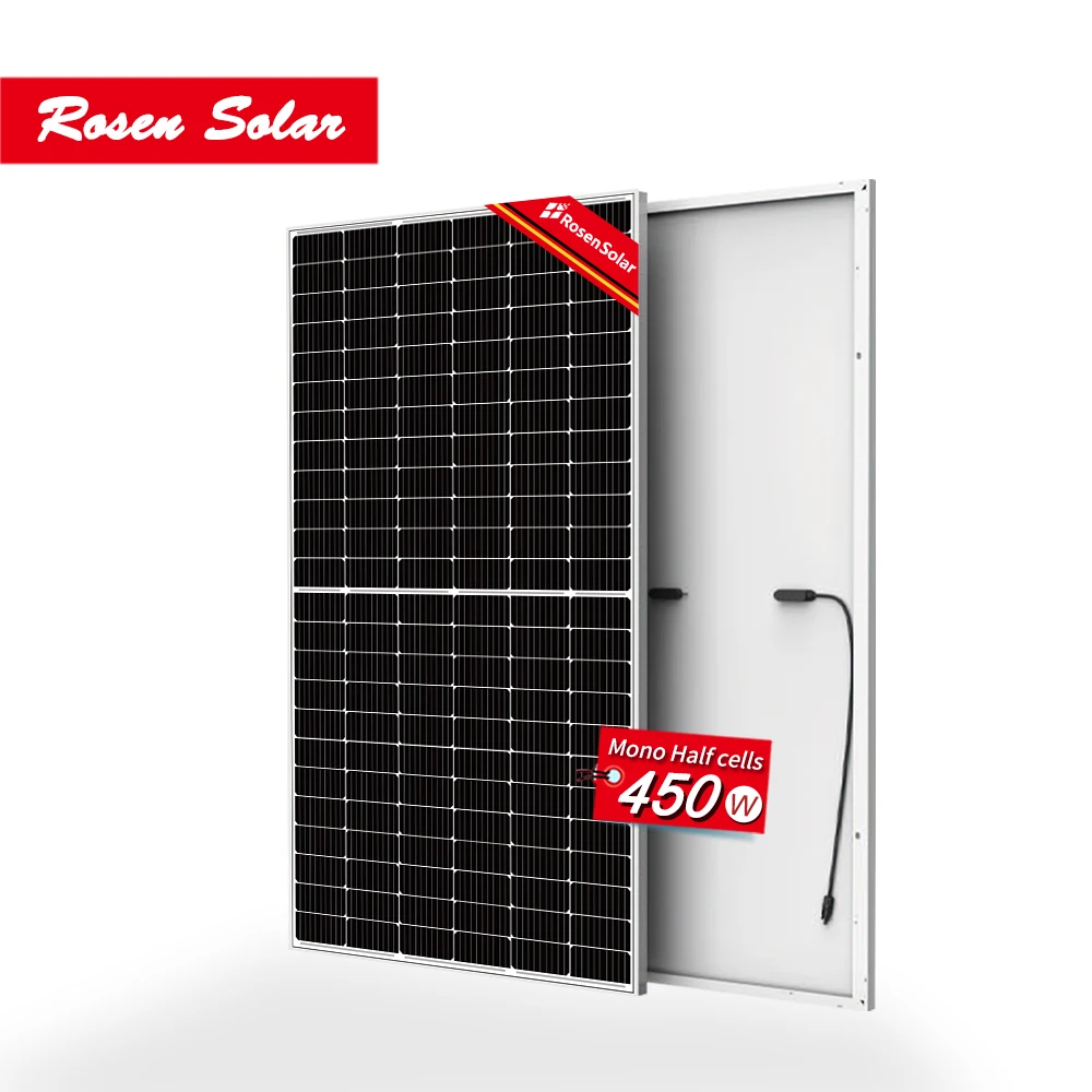 Wholesale Mono Solar Panels Half Cell 450w 550w 600w Solar Panels Price