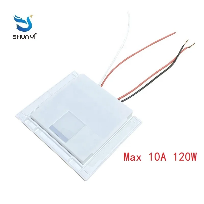 120W Single Key Three-Colour Smart Bathroom Mirror Switch 12V Led Mirror Dimmer Touch Sensor Switch