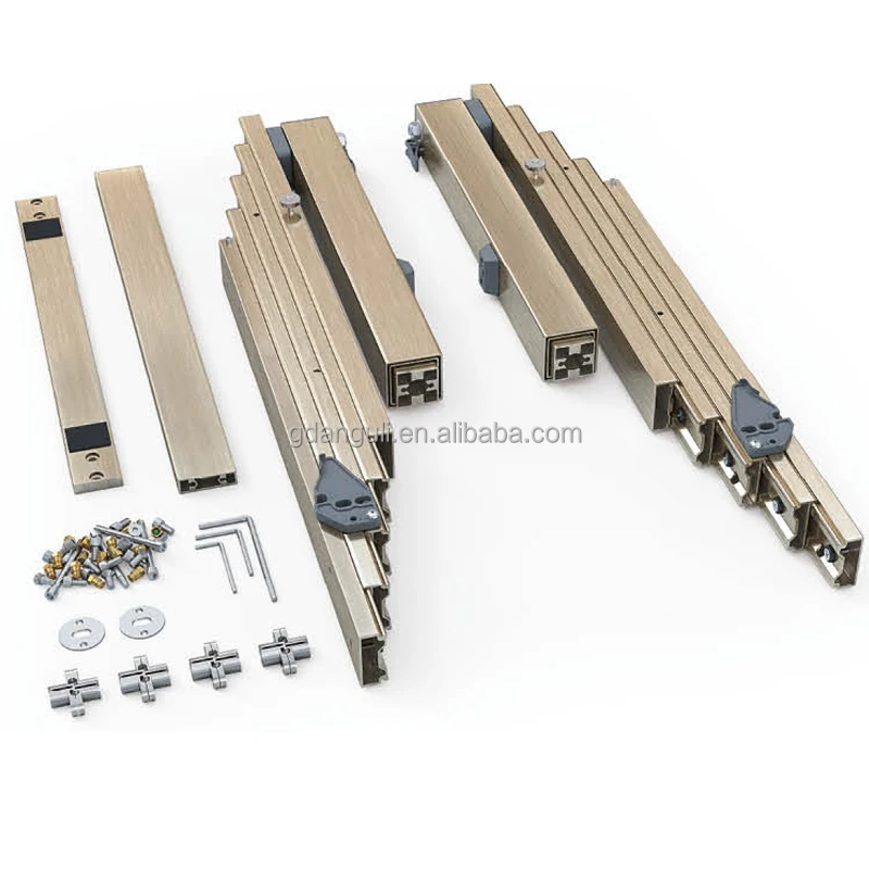 Invisible Pull Out Table Rails Channel - Fold 3 Model G1