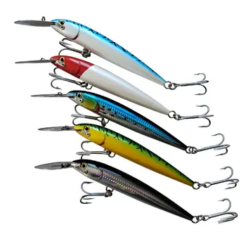 80g Boat Trolls Saltwaterwholesale Hard ABS Plastic Floating Minnow Lure Artificial Wobbler Lures – Minnow – view 3