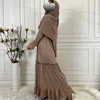 Brown (With Long Scarf)