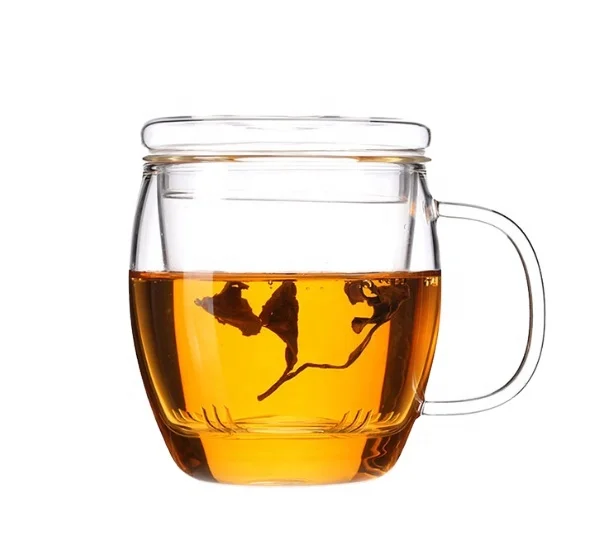 High quality heat-resistant glass teapot soaking pot