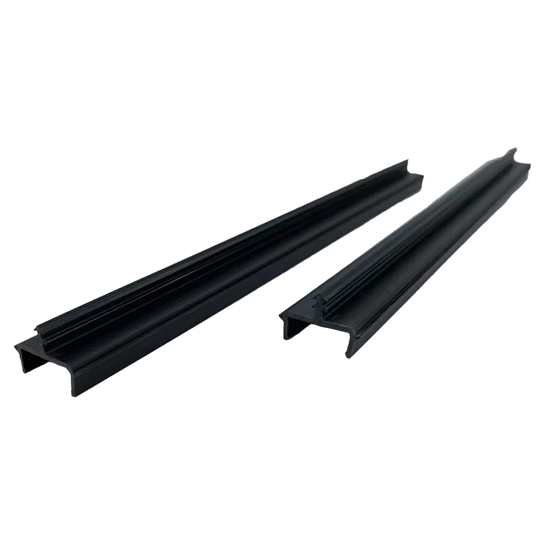 Profil Pvc Extrusion Soft And Hard Coextruded Plastic Strip Pvc Extruded Shaped Plastic