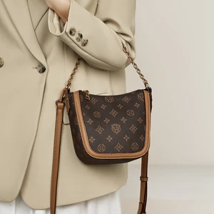 2026 Trendy Fashion Designer Women's Leather Bag Luxury Ladies Bucket Bag Shoulder Handbags Crossbody Bag Wholesale