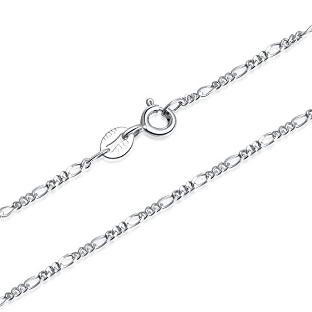 Thin Chain Necklace Silver