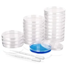 Best Quality Lab Wholesale Disposable PS  Petri Dish 90mm Sterile