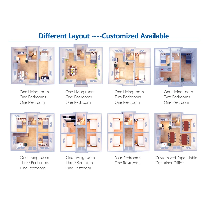 With Handle Decorative Home Storage Containers Homes Prefabricated Shipping for Sale Las Vegas 40Ft Prefab Folding Container