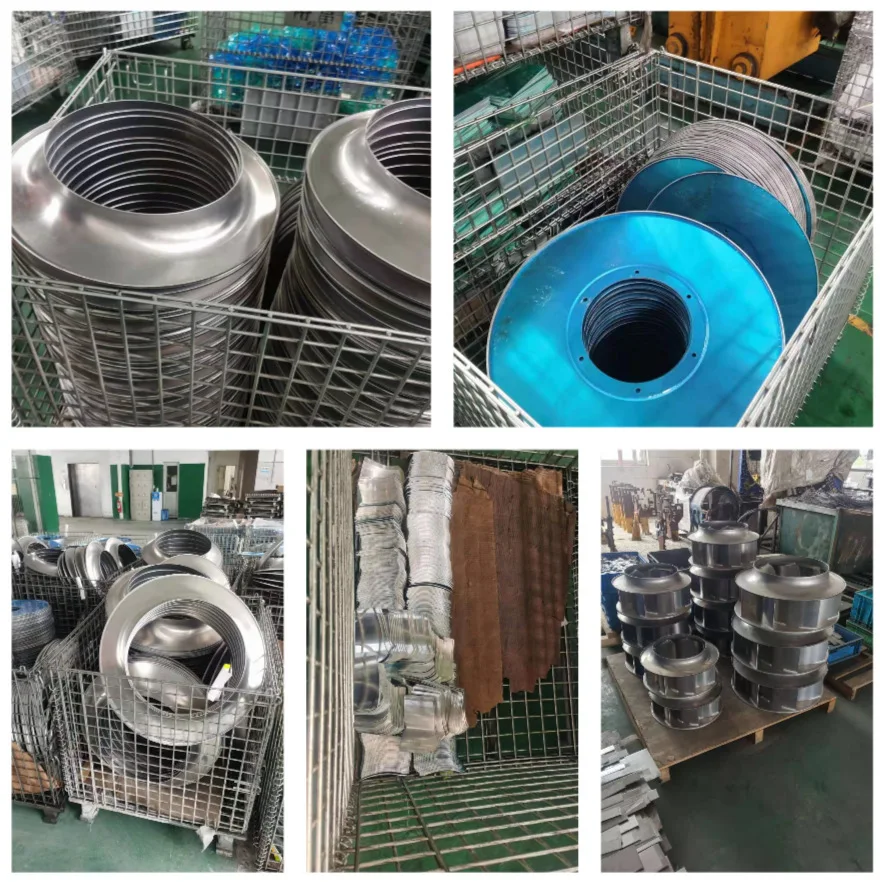 High Pressure Galvanized Impeller, 280mm, Centrifugal - detail 12