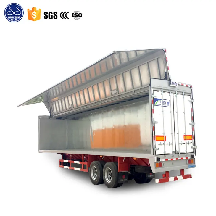 컨테이너 밴 트럭 Howo 트럭 카고 10 휠러 윙 반 필리핀에서 Buy 윙 밴 필리핀 윙 오프닝 카고 세미 Traile,밴 필리핀 Product on
