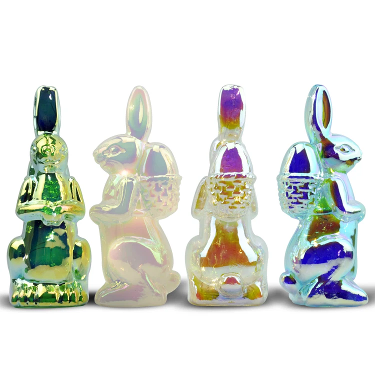 Decorative led lighted up blown glass easter bunny for sale| Alibaba.com
