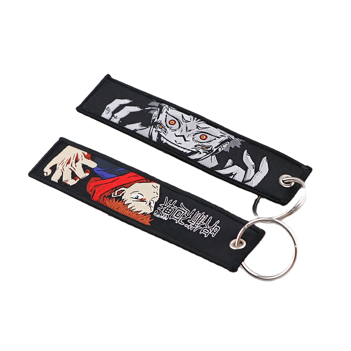 Jujutsu Kaisen Animation Custom Woven Logo Key Chain Embroidery ...