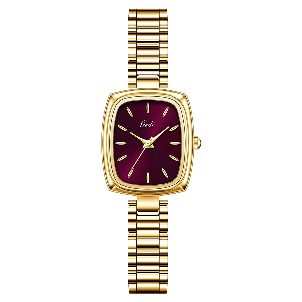 Simple square Gold and Purple Women\'s  Watch Anthropologie | Accessories | Simple Square Gold And Purple  main image 4