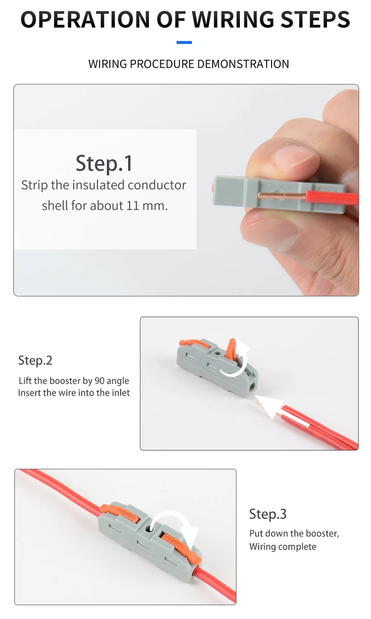 Compact Connection Splice Wire Terminal Block - CMK422-6