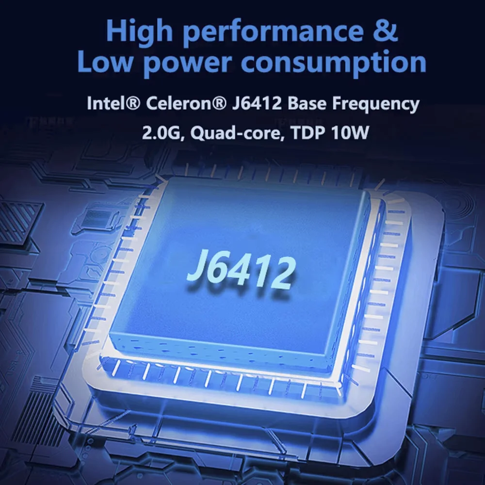 Factory Cheap Price Main Board J6412 motherboard Ddr4 Max 32gb DC12V Pc Mainboard with AMI UEFI BIOS