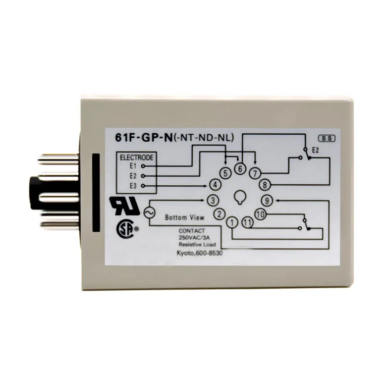 Original Level Relay Water Level Controller with Float Less Level Switch 61F-GP-N AC220V 110V Sealed Protection