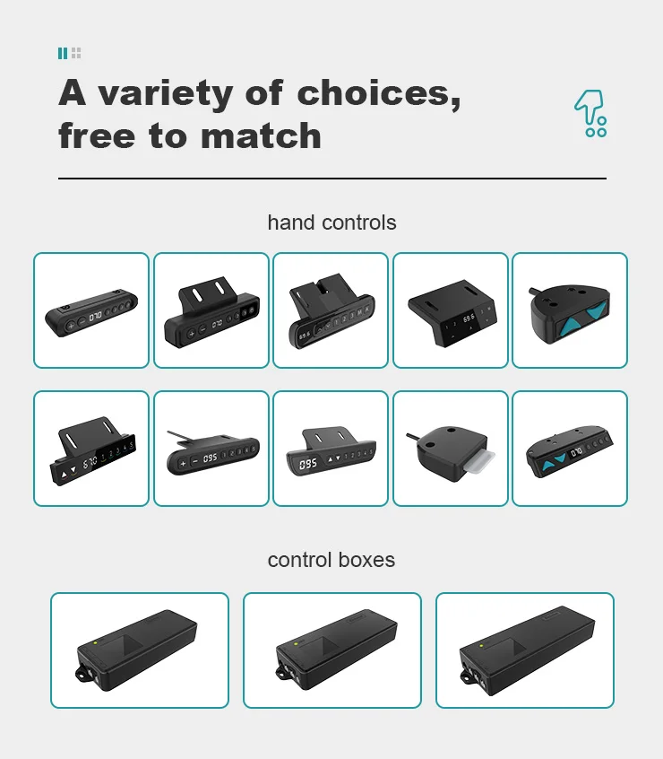 Motorized Electric Adjustable Height Table Standing Desk Control Box