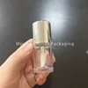 05 Tubo Corto Plateado 10ml