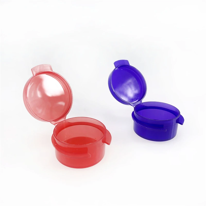 Plastic Jars Cosmetic Container Clear Portable Mini Storage Box Avantis 3g 5g 10g Flip Top Lid 3g Cosmetic Packing