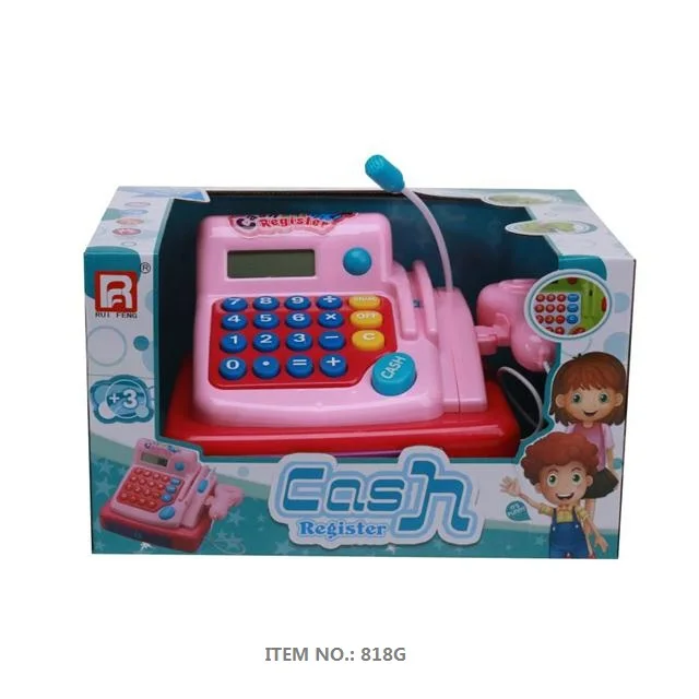 Educational Cash Register Toy Fun Pretend Play for Kids