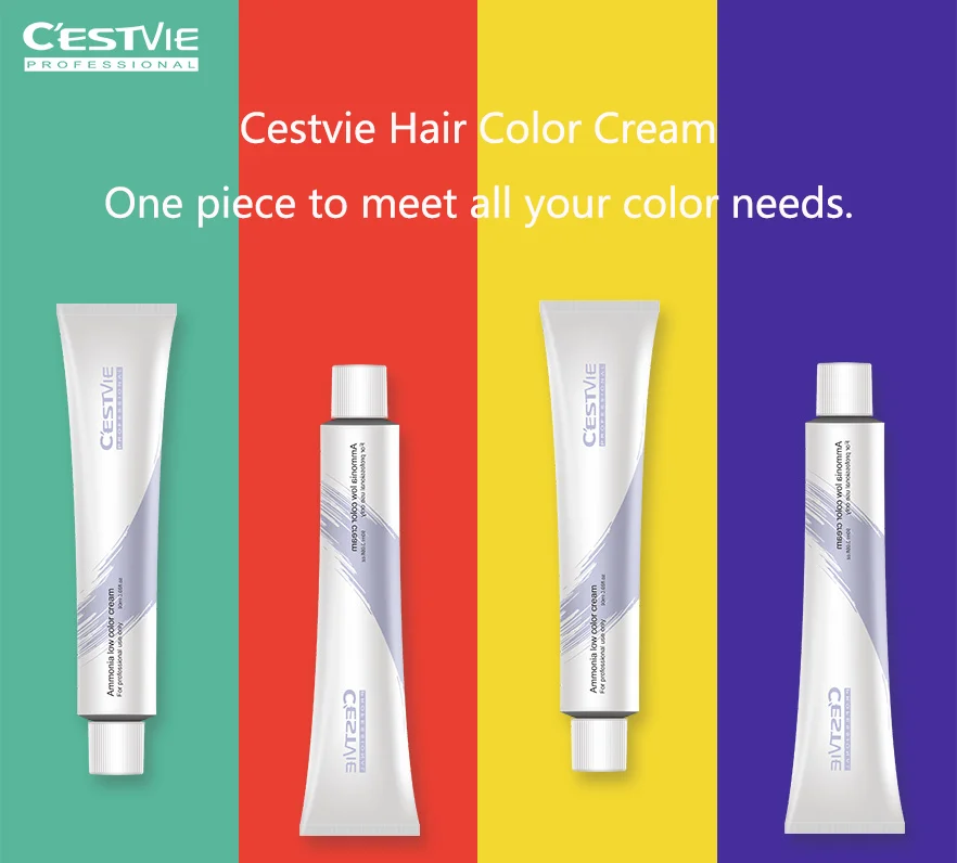 Made In Italy Hair Products With Plex Keratin Permanent Hair Color