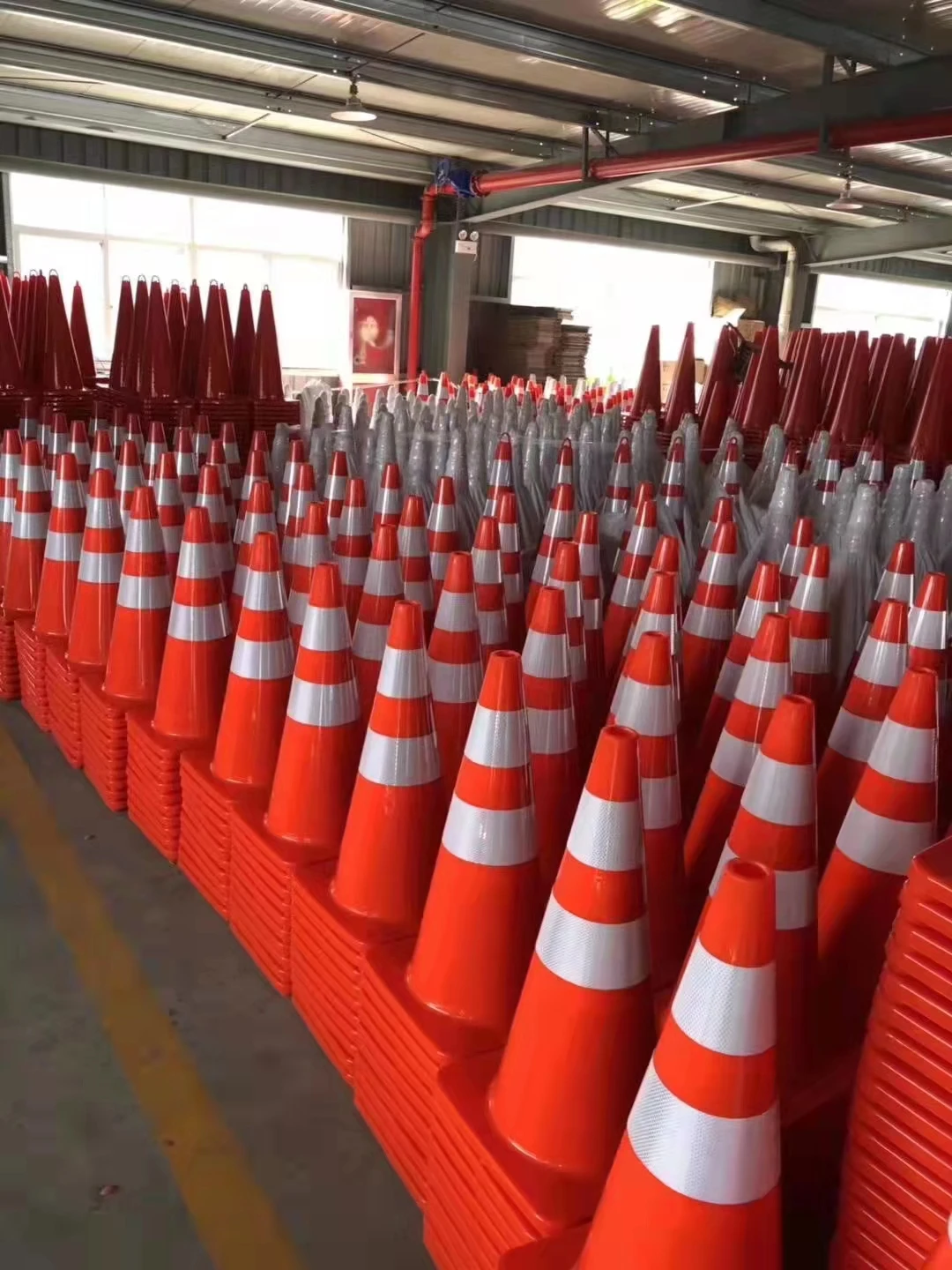 Benc 36 Inch Traffic Safety Pvc Construction Road Driveway Parking Cone ...