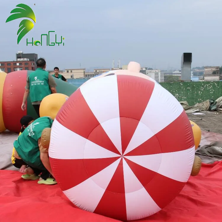 Hongyi Inflatable Nutcracker Doll, the Nutcracker Inflatable Doll, Outdoor Nutcracker Modeling Life Size Nutcracker