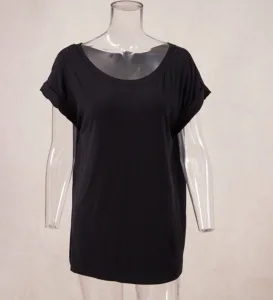 New MemorieSea Women's Clothing Blouses Short Sleeve Round Neck Women's Blouses