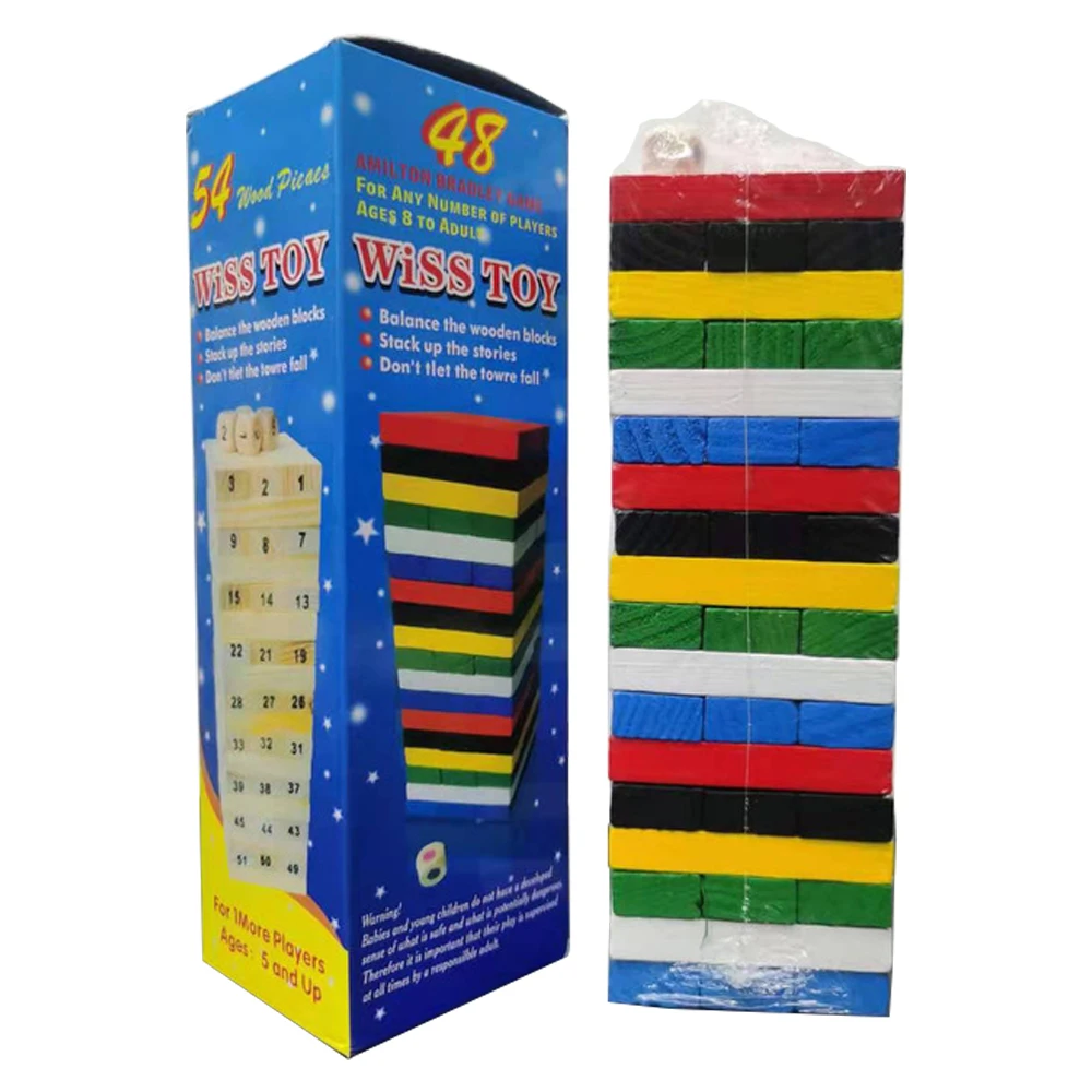 New Popularity Education Party Medium Number Woden Building Blocks Sets For Children Toys