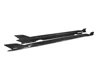 $640/PCS Faldón lateral de carbono seco negro