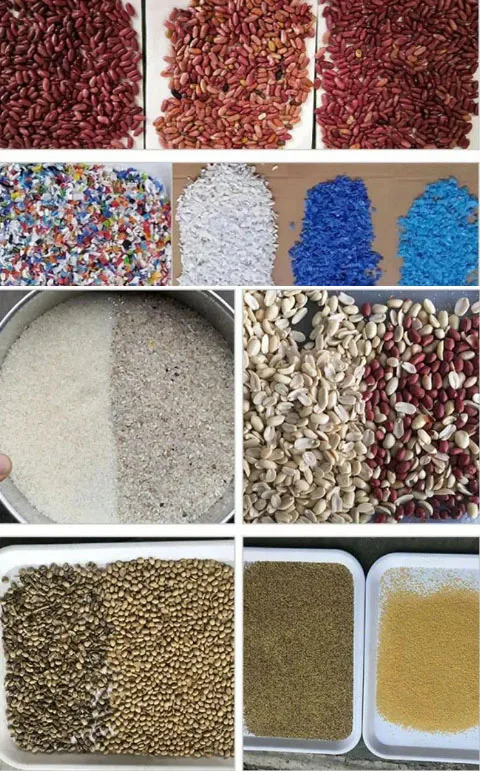 CCD Intelligent Soybean Color Separation Machine Granule Plastic Coffee ...