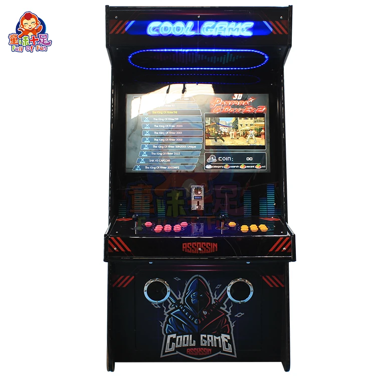 King of Fighters Coin Operated Arcade Fighting Game Machine for 2