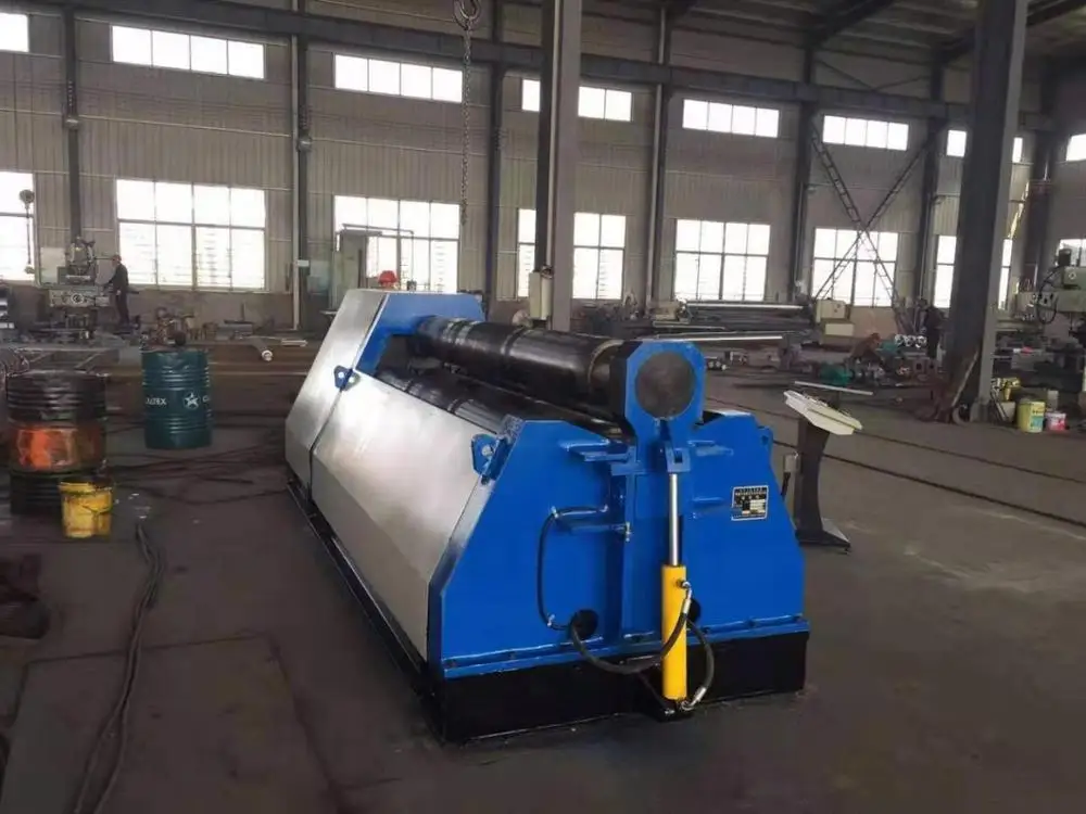 Four Rollers Cone Rolling Bending Machine Hydraulic Aluminium Steel Plate Rolling Machine