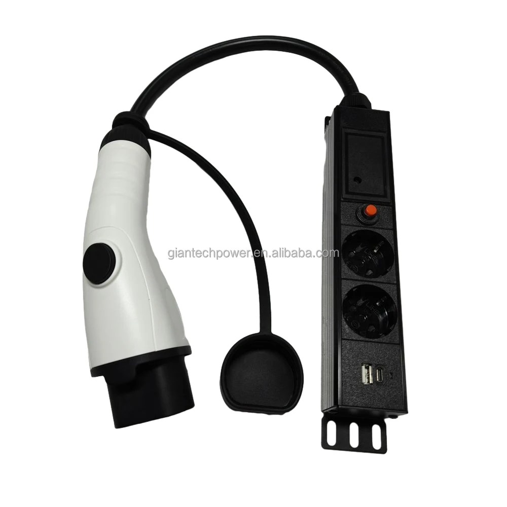 V2L Type 2 BYD Hyundai MG Discharger Adapter - 220V-250V