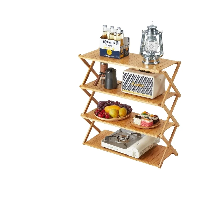 Foldable Outdoor Shelves - Ideal for Camping and Hiking