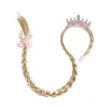 Rapunzel crown-style pink