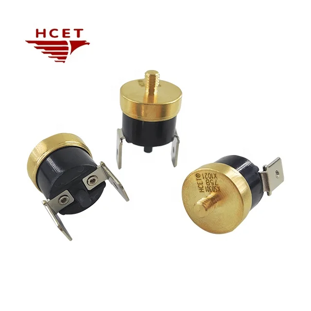 Interrupteur Thermostatique KSD301 250V 16A - Normalement Fermé - Température Réglable (85°C Ici)