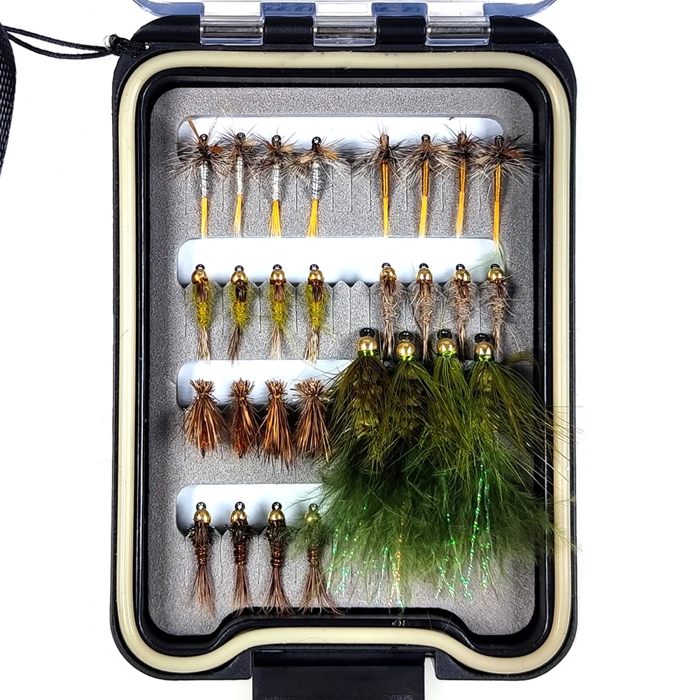 Wholesale 28/64/92/120 Pcs/box Fishing Flies Artificial Bait For Fly