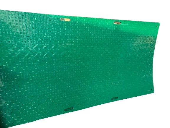 Customized Eco-friendly Interlocking Mat HDPE Ground protection Mats Heavy Duty Plastic Portafloor