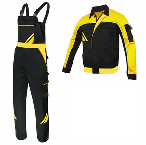 New Arrival Polyester Cotton Custom New Design Heavy Weight 2 Tone Jacket and Pants