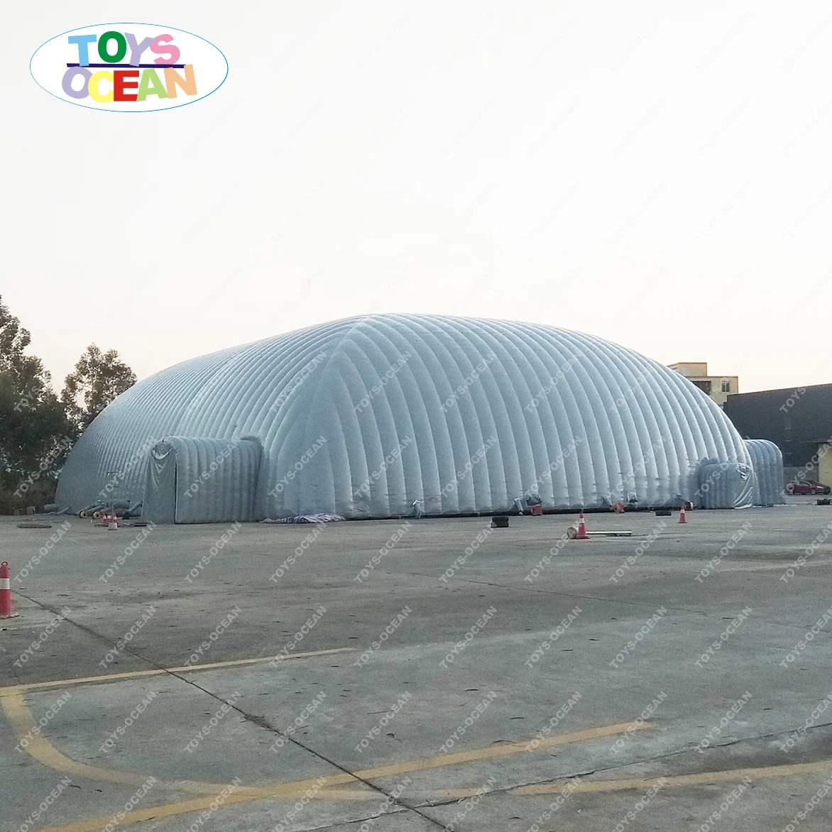Huge Outdoor Inflatable Soccer Air Dome For Sport Event Storage Shelter
