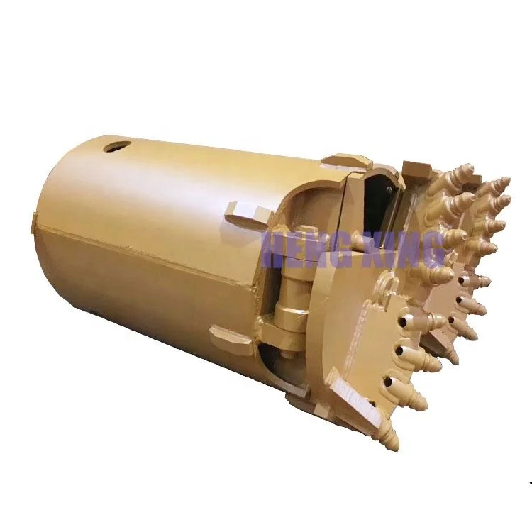 Double Cutter Hard Rock Sand Soil Bucket Core Barrel Foundation Piling Equipment Bucket Bore Pile Machine Drilling Rig