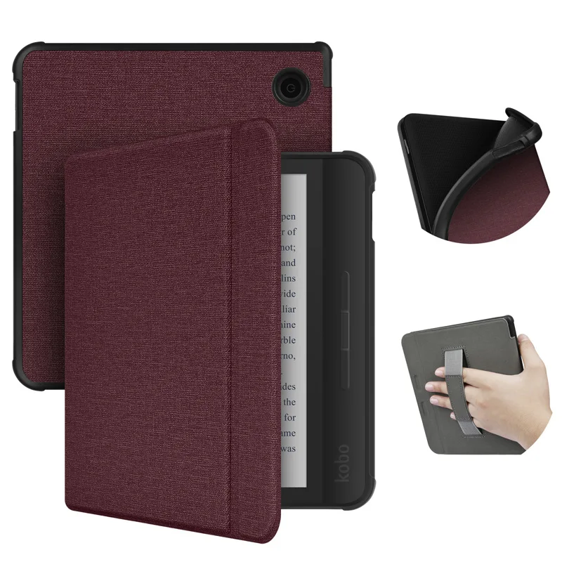 Case Shockproof Tablet For Kobo Libra Color 7 Inch Rugged Leather Slim Light Weight Anti-Drop Myc181 Laudtec manufacture