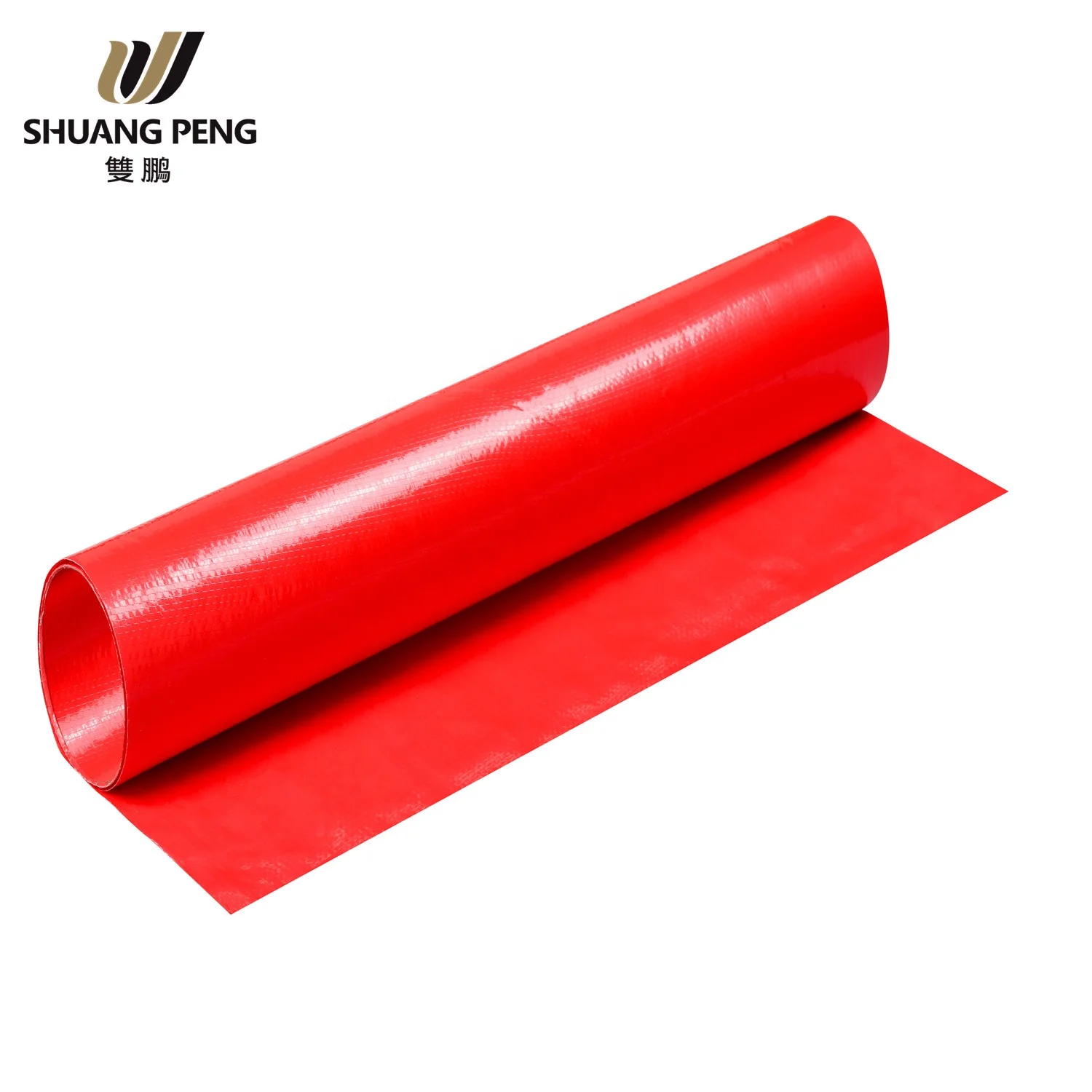 High Strength HDPE Waterproof Truck Tent Cover Laminated Canvas Roll Sheet Tarpaulin Woven Fabric