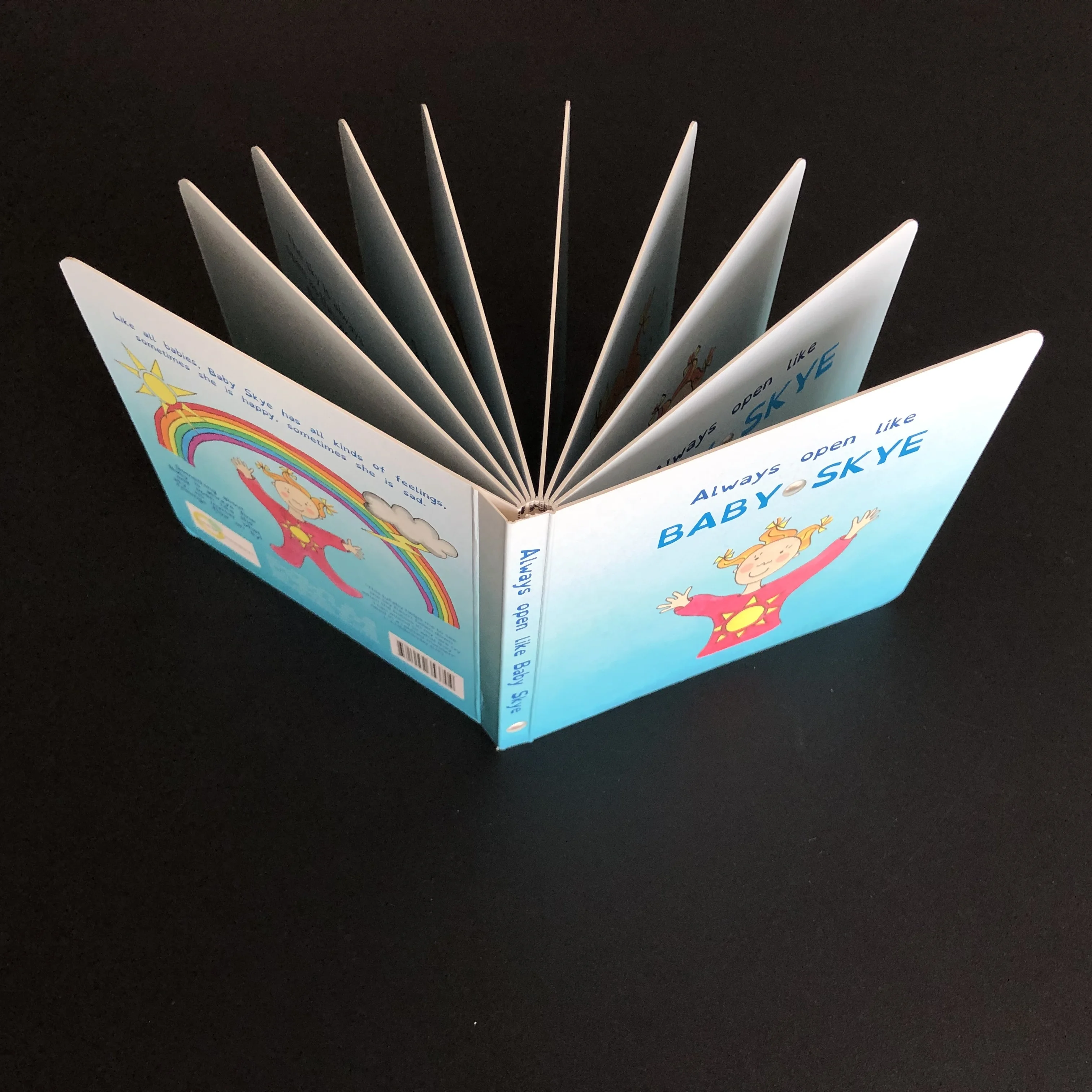 Детская цветная печать на картоне